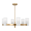 Rhode Large Chandelier Satin Brass