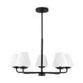 Albion Medium Chandelier Midnight Black