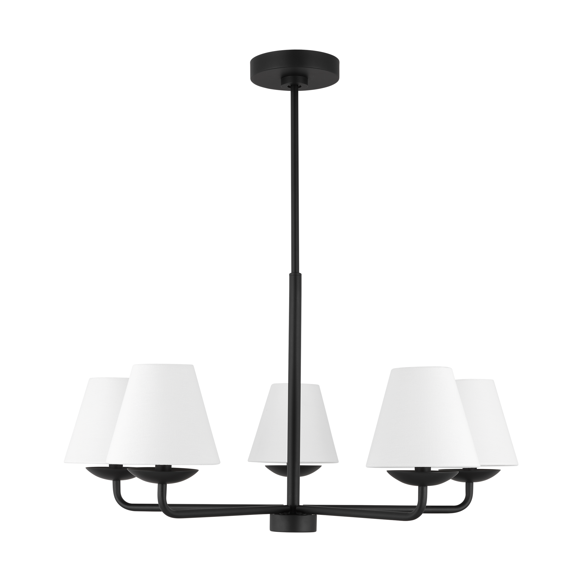 Albion Medium Chandelier Midnight Black