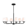 Albion Large Chandelier Midnight Black