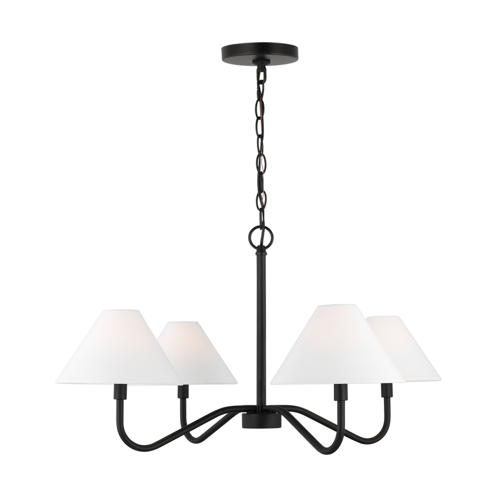 Eldon Medium Chandelier Midnight Black