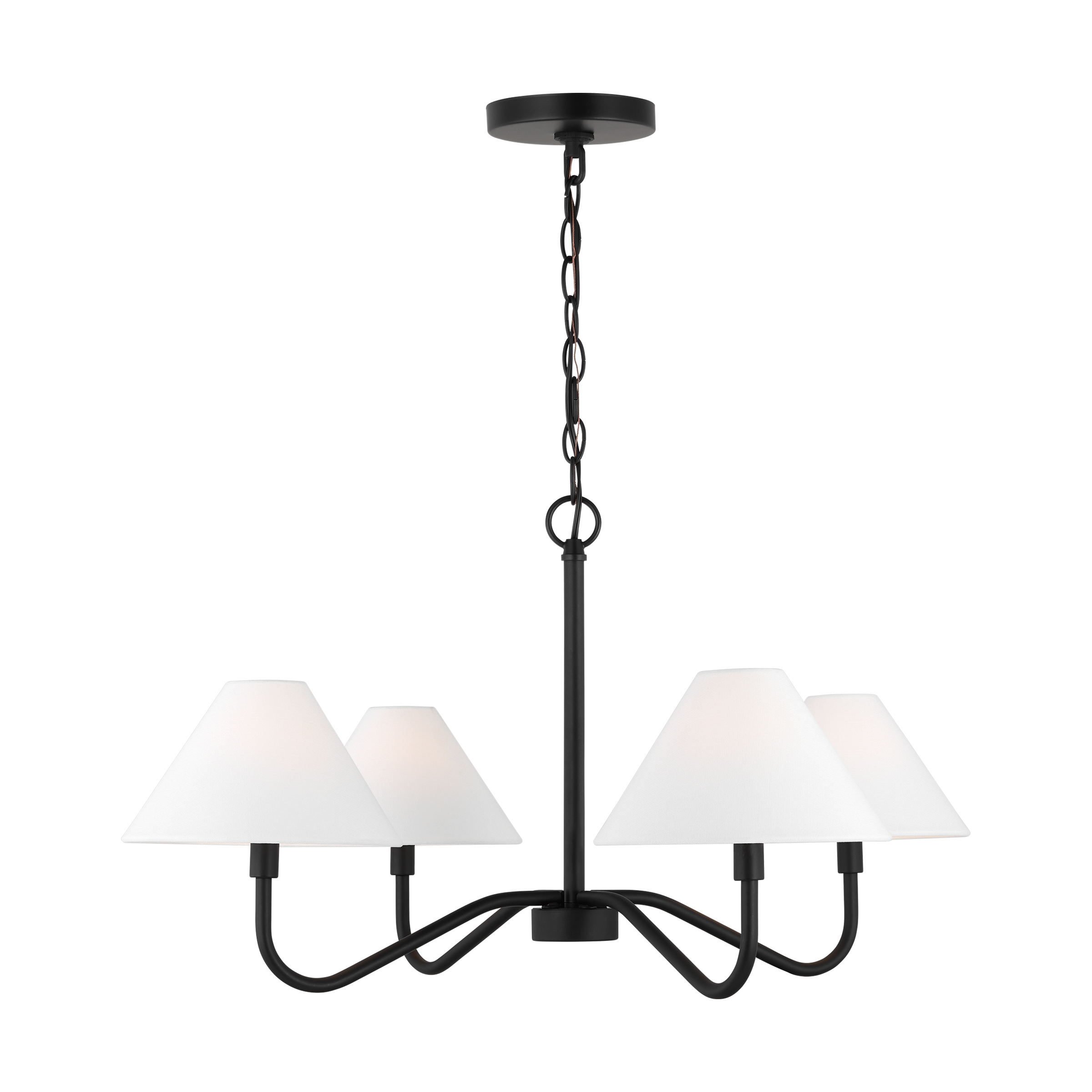 Eldon Medium Chandelier Midnight Black