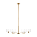 Lochdale Large Chandelier Satin Brass