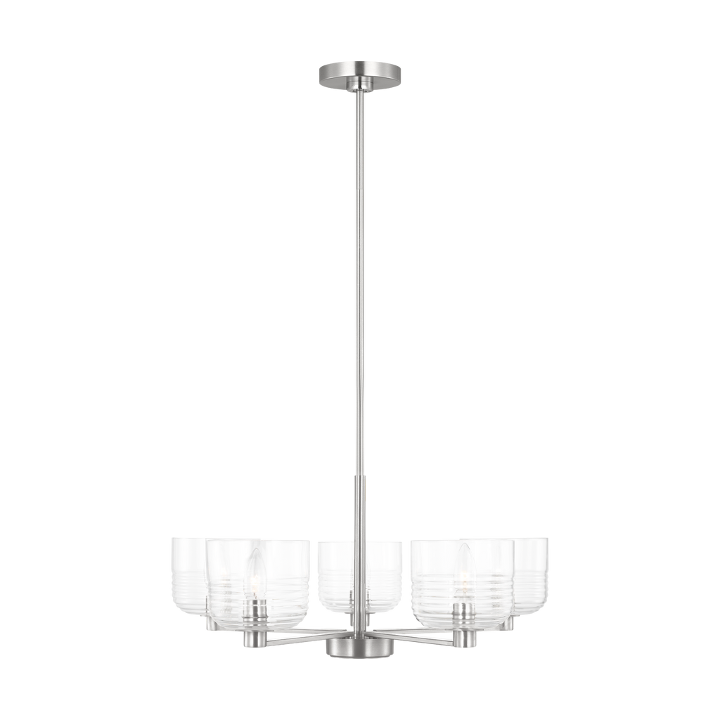 Lochdale Medium Chandelier Brushed Nickel