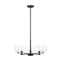 Lochdale Medium Chandelier Midnight Black