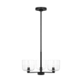 Lochdale Small Chandelier Midnight Black