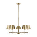 Ender Medium Chandelier Satin Brass