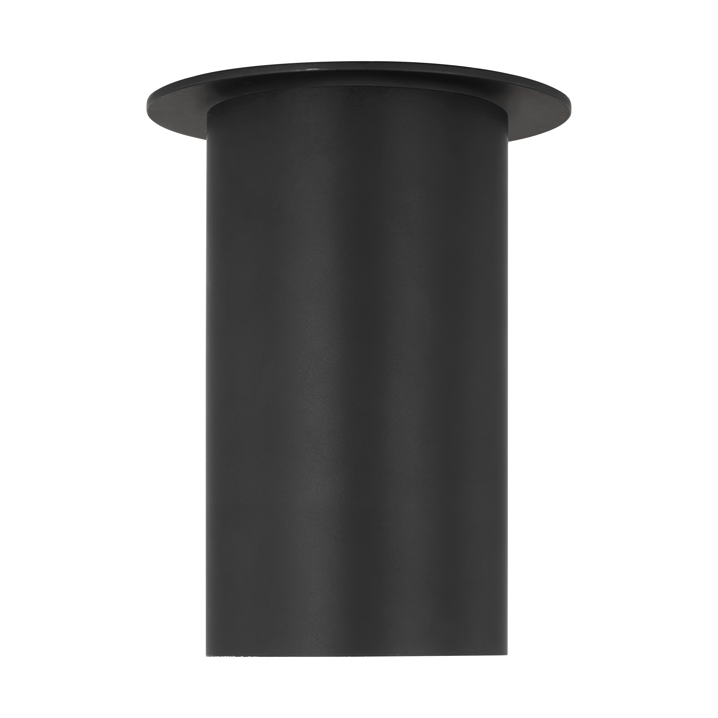 Archer Small Flush Mount Midnight Black