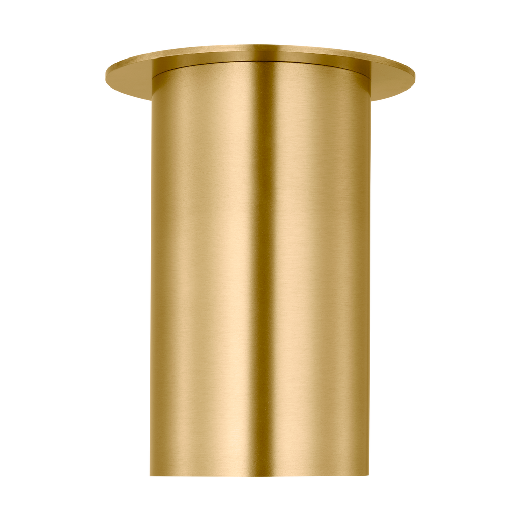 Archer Small Flush Mount Satin Brass
