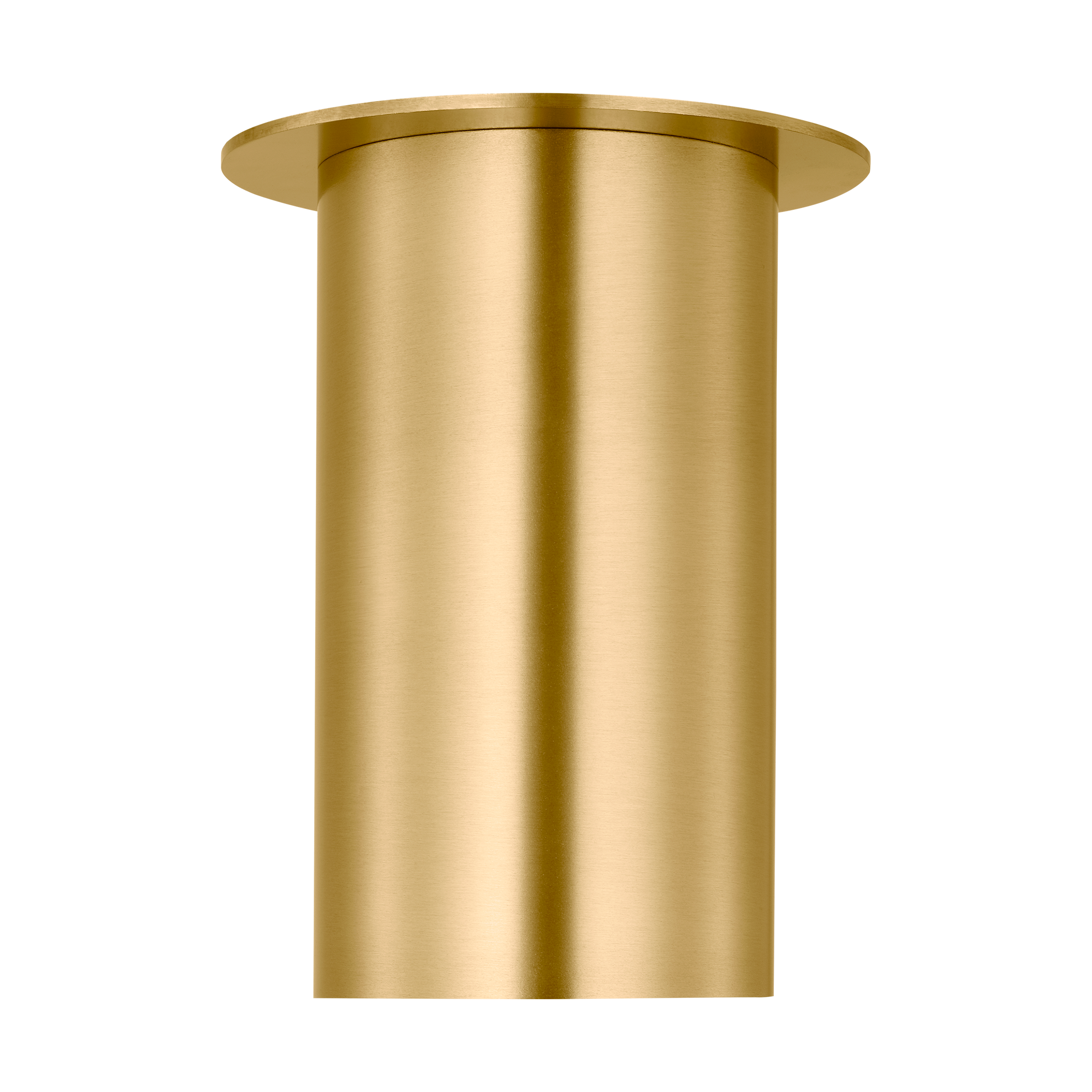 Archer Small Flush Mount Satin Brass