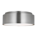 Dartmore Medium Flush Mount Brushed Nickel
