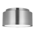 Dartmore Small Flush Mount Brushed Nickel