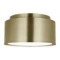 Dartmore Small Flush Mount Satin Brass
