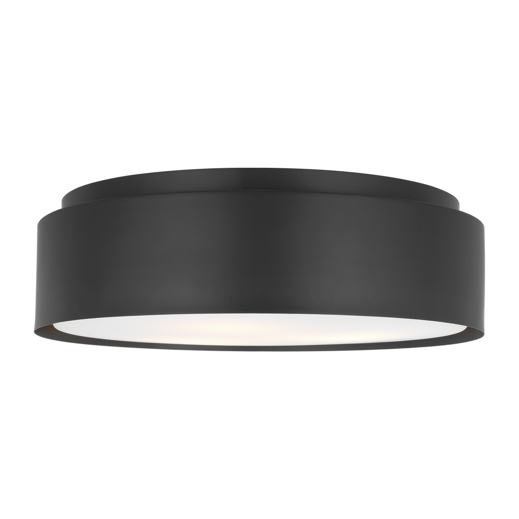 Dartmore Large Flush Mount Midnight Black