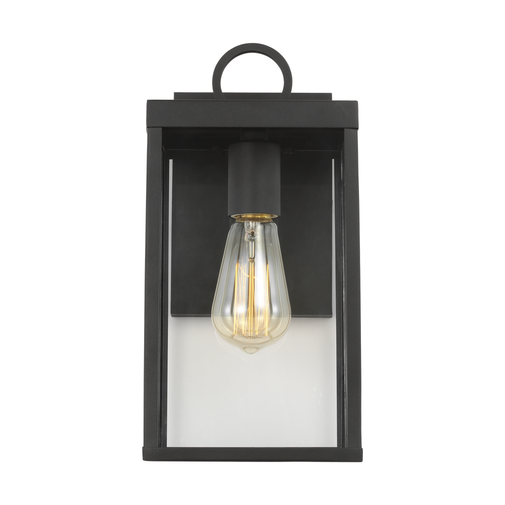 Howell Small Wall Lantern Textured Black