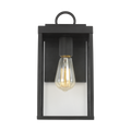 Howell Small Wall Lantern Textured Black