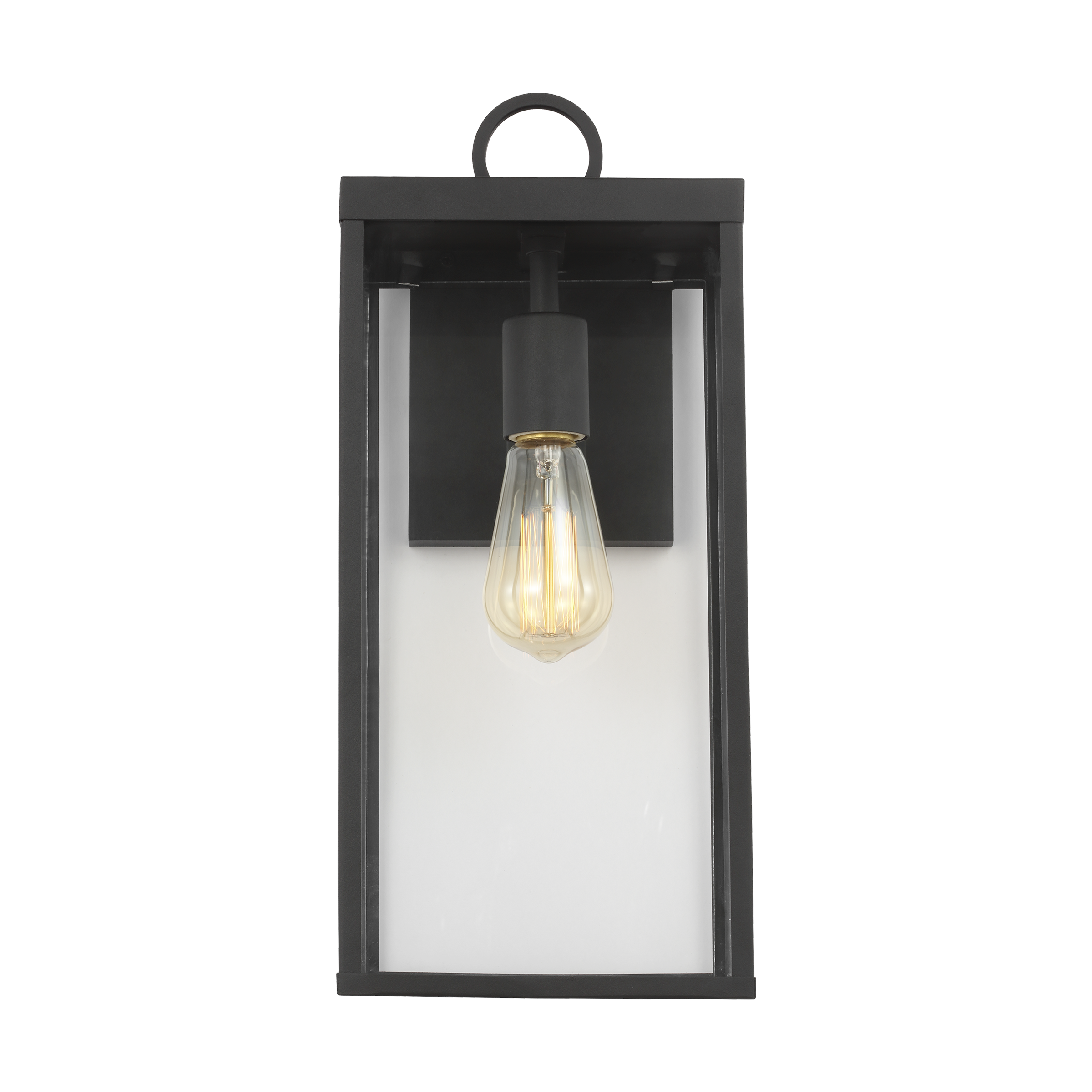 Howell Medium Wall Lantern Textured Black