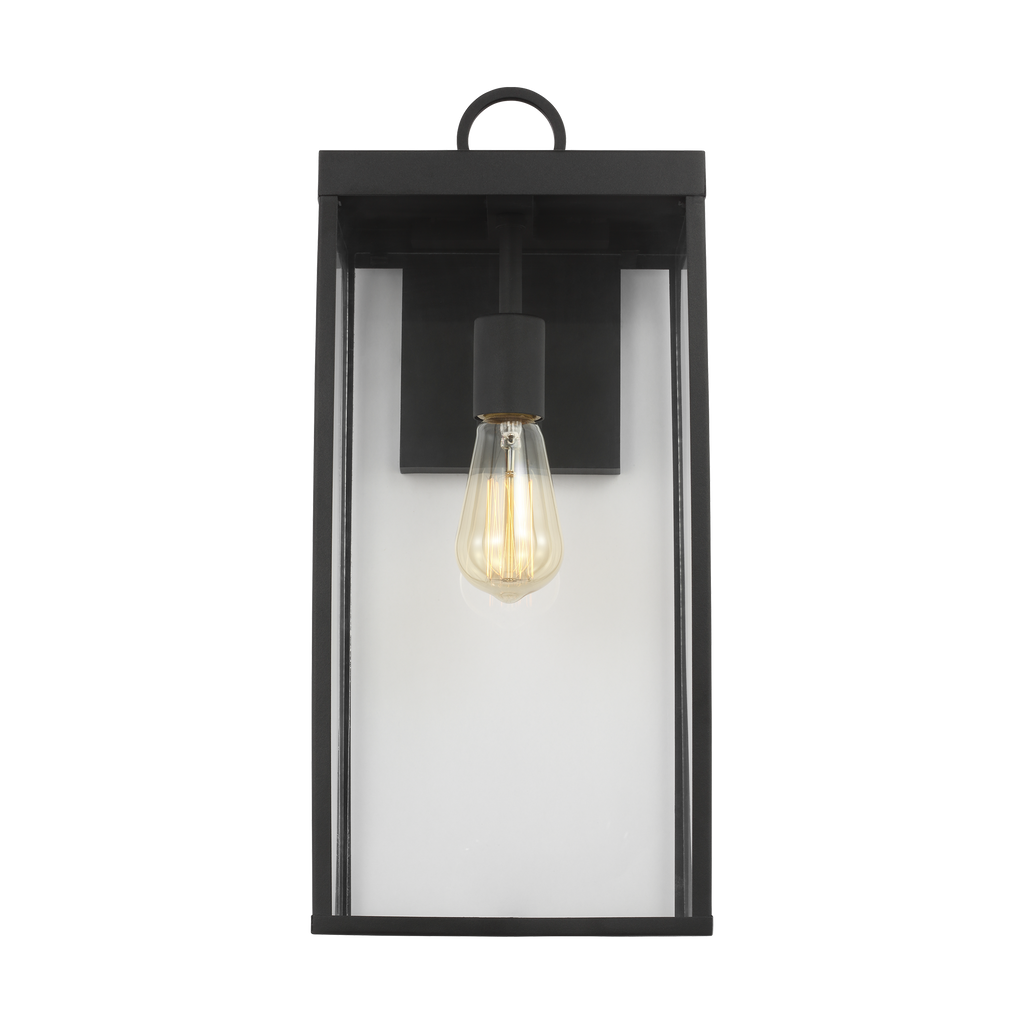 Howell Large Wall Lantern Textured Black