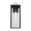 Howell Extra Large Lantern Textured Black