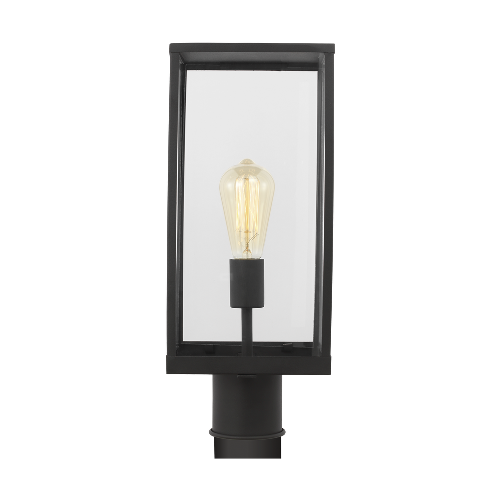 Howell Medium Post Lantern Textured Black