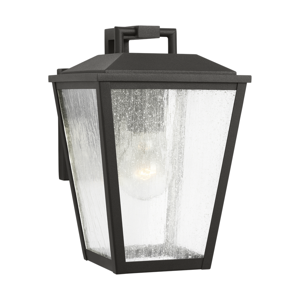Kennewick Small Wall Lantern Textured Black