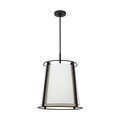 Cortes Large Hanging Shade Midnight Black