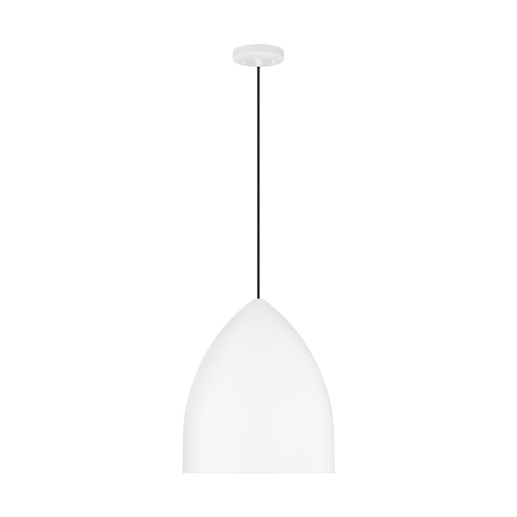 Huron Large Pendant Matte White