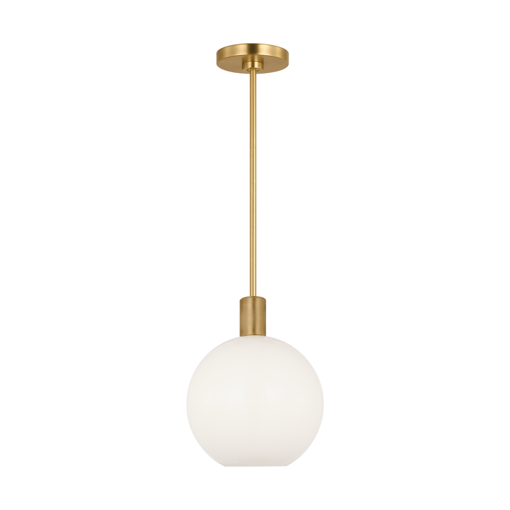 Colewood Small Pendant Satin Brass