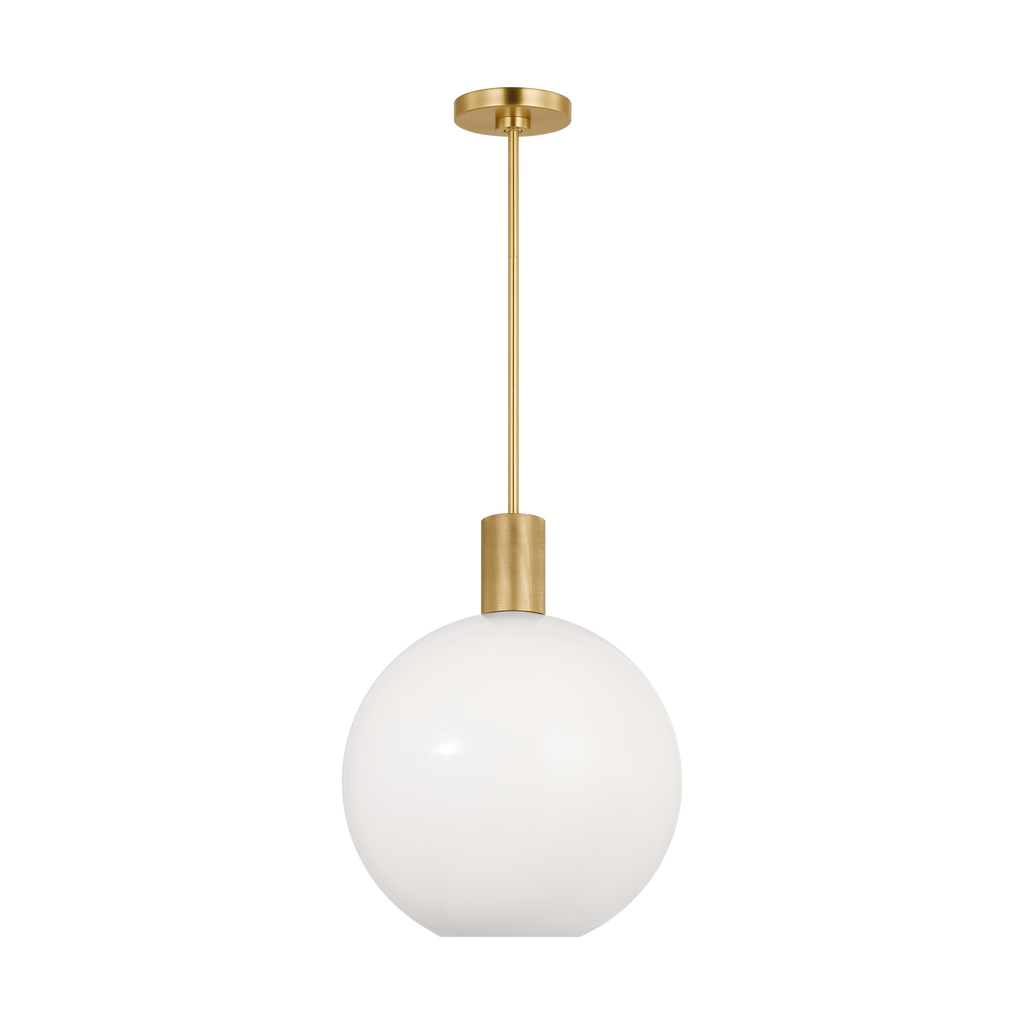 Colewood Medium Pendant Satin Brass