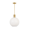 Colewood Medium Pendant Satin Brass