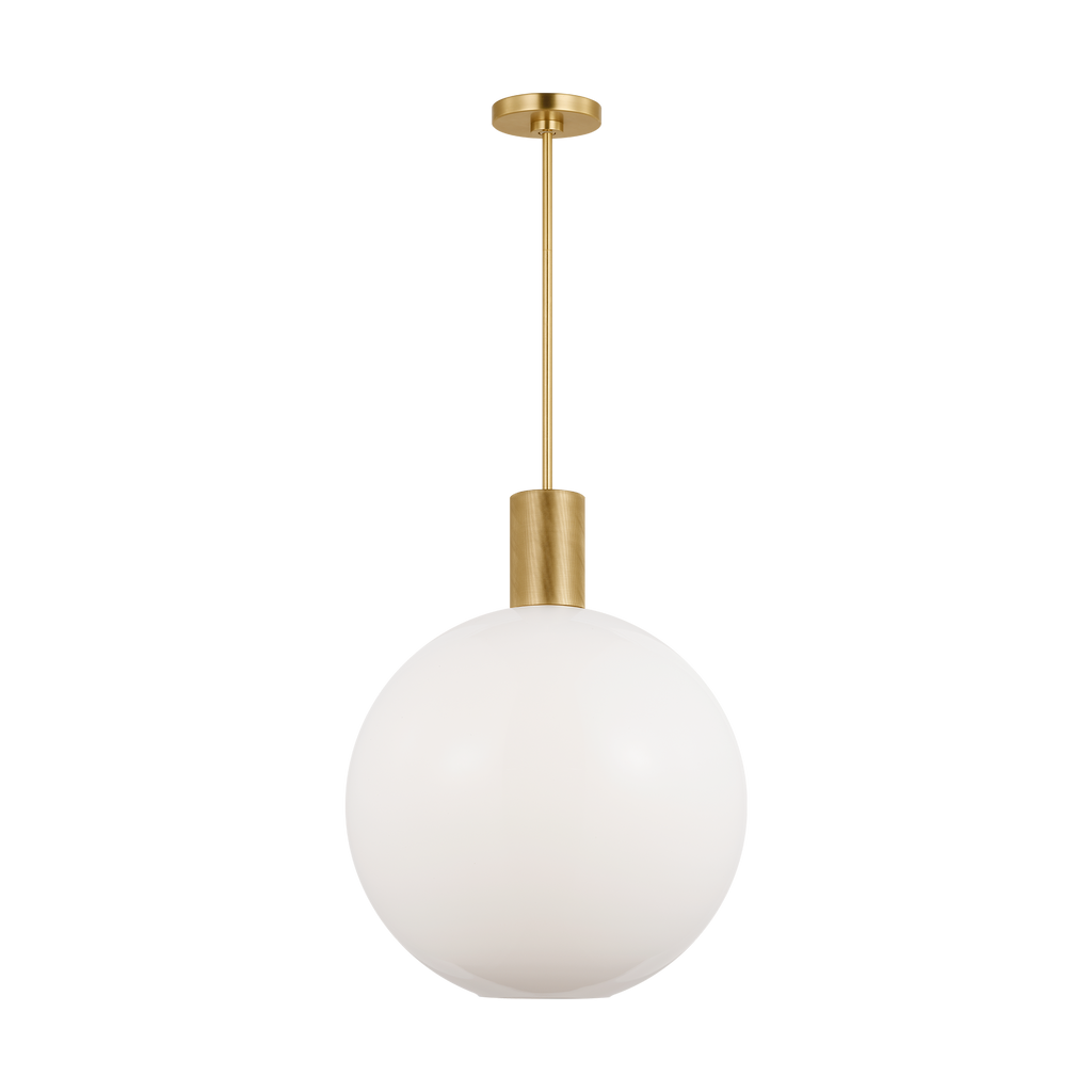 Colewood Large Pendant Satin Brass