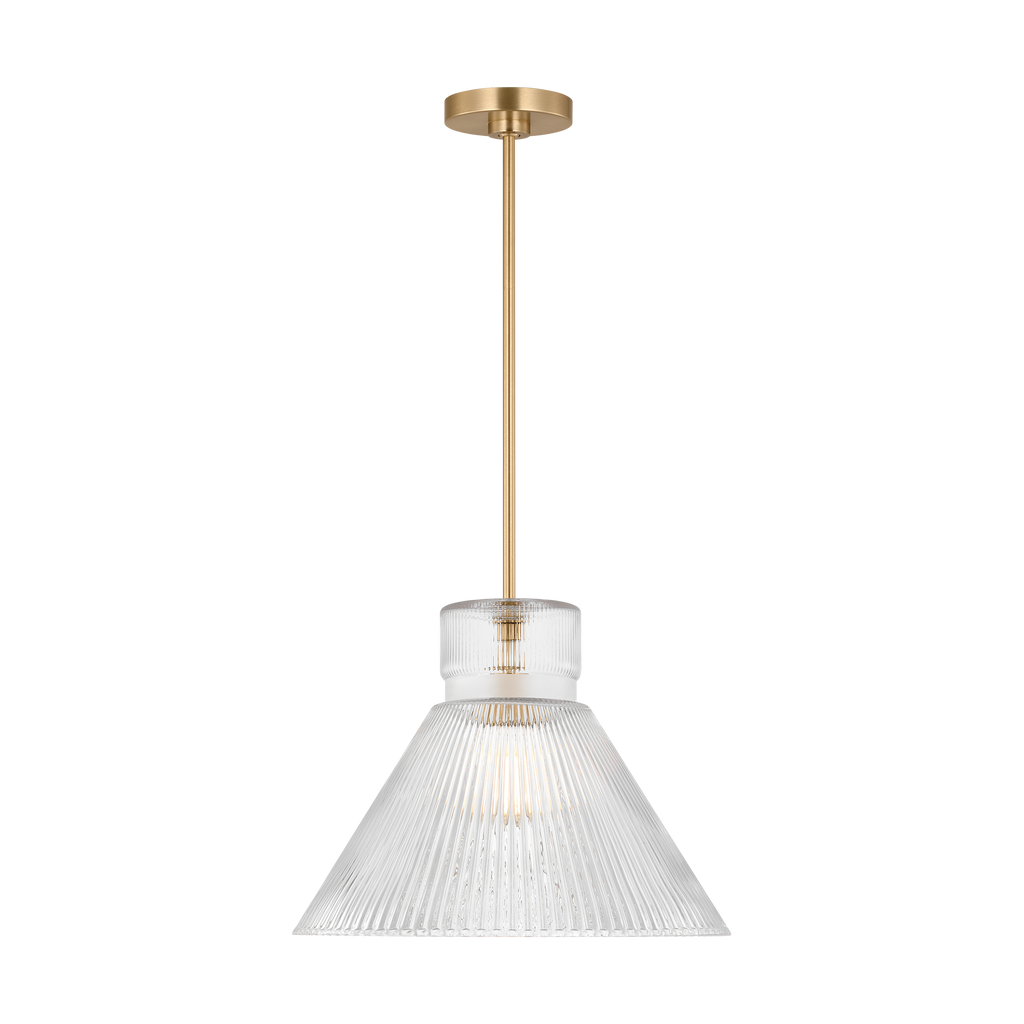 Liouet Large Pendant Satin Brass