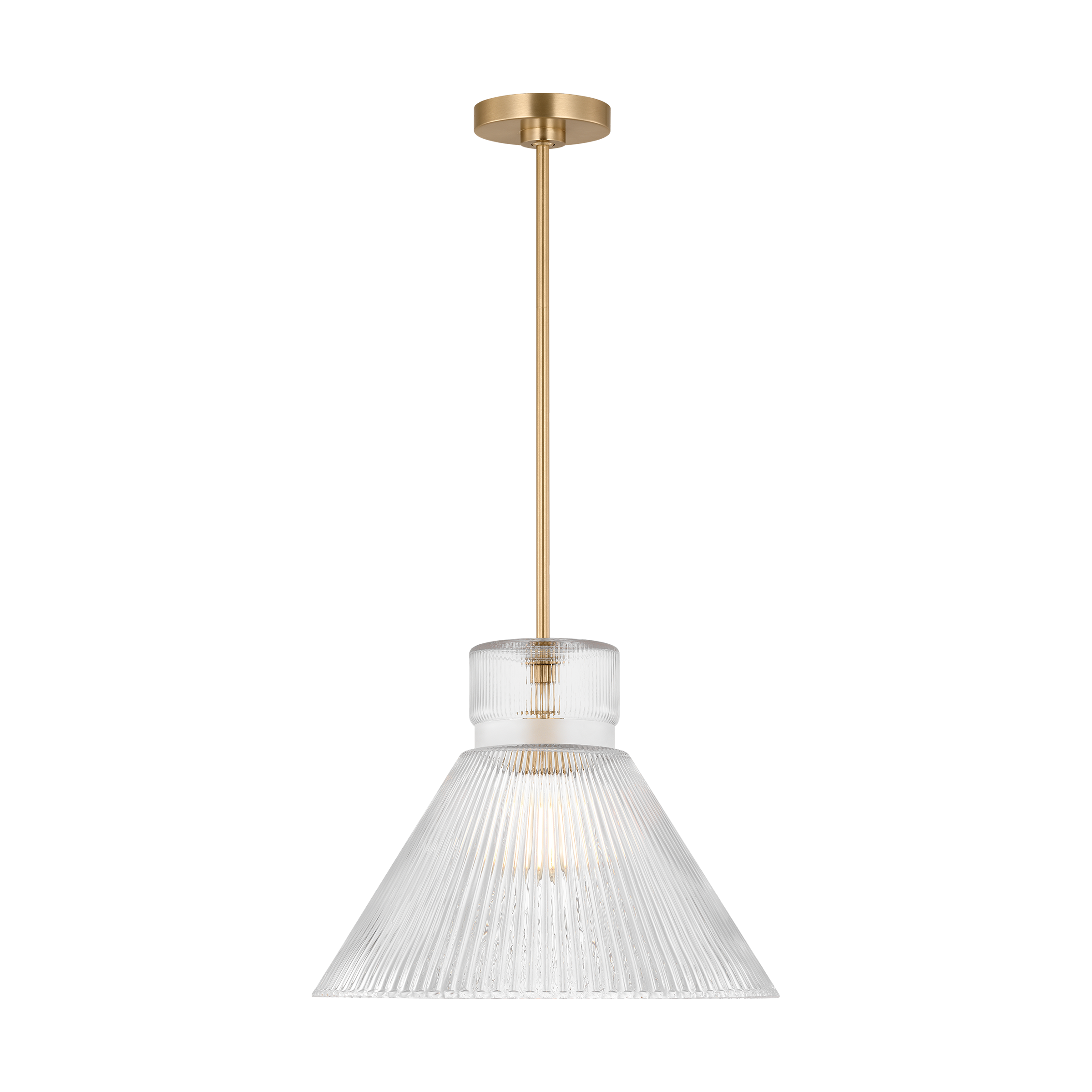 Liouet Large Pendant Satin Brass