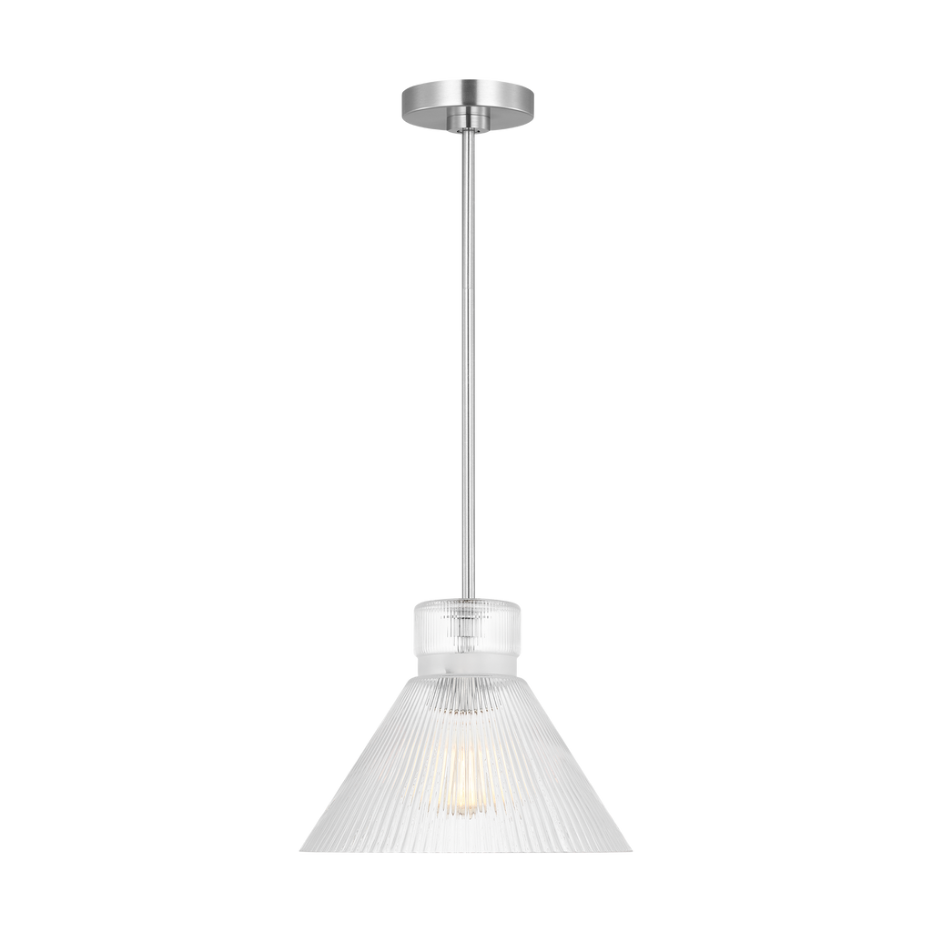 Liouet Medium Pendant Brushed Nickel