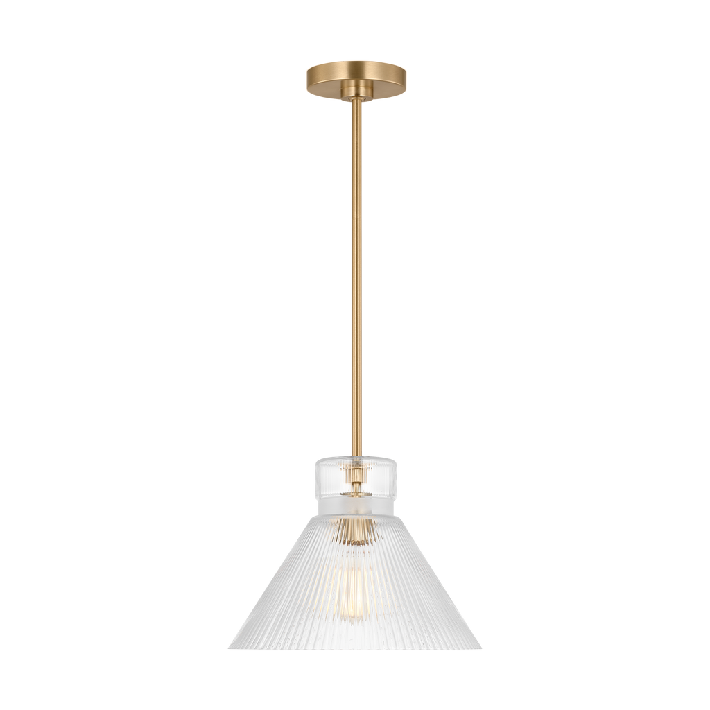 Liouet Medium Pendant Satin Brass