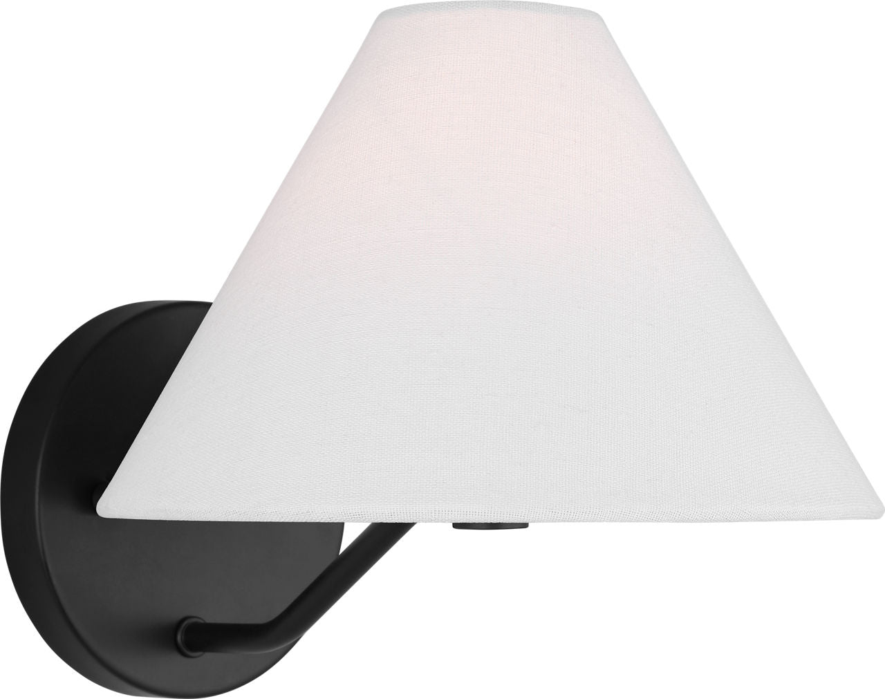 Burke Medium Sconce Midnight Black