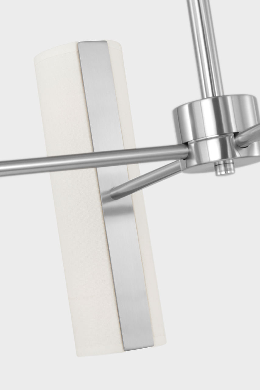 Capalino Medium Chandelier Brushed Steel