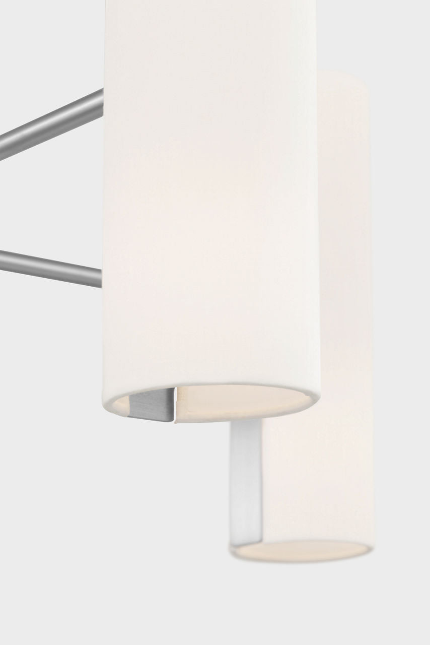 Capalino Large Chandelier Brushed Steel