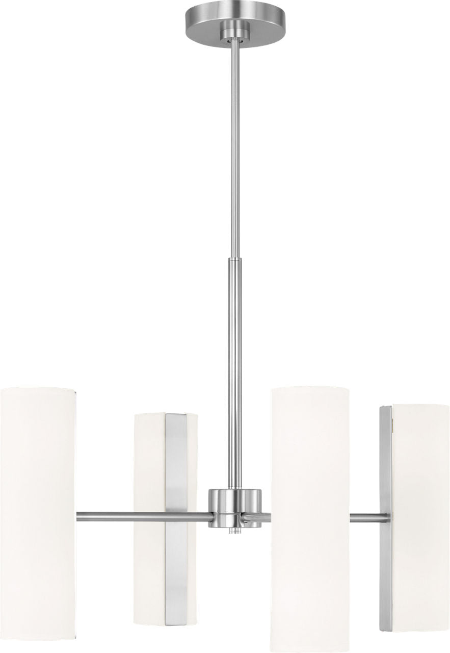Capalino Medium Chandelier Brushed Steel