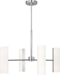 Capalino Large Chandelier Brushed Steel