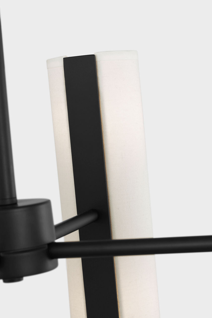 Capalino Medium Chandelier Midnight Black