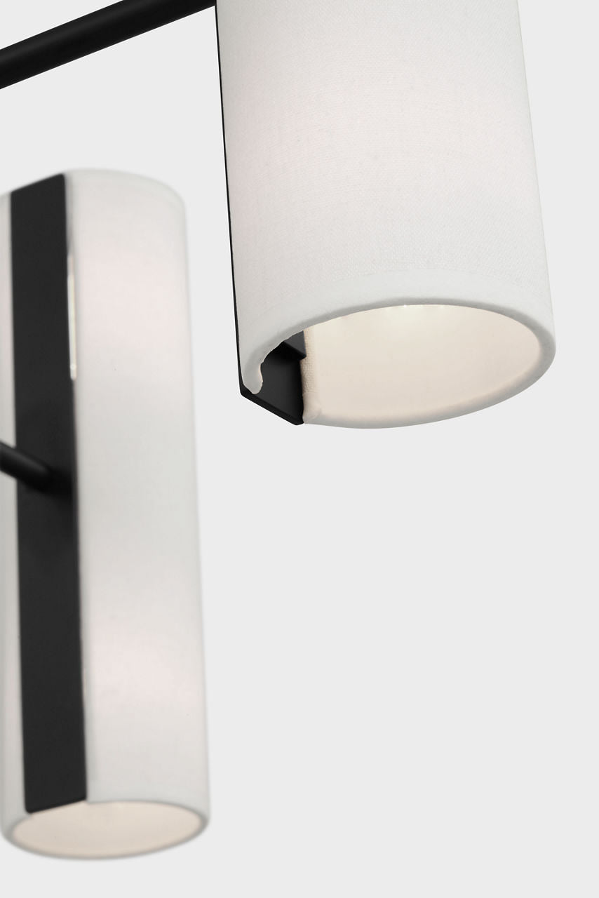 Capalino Large Chandelier Midnight Black
