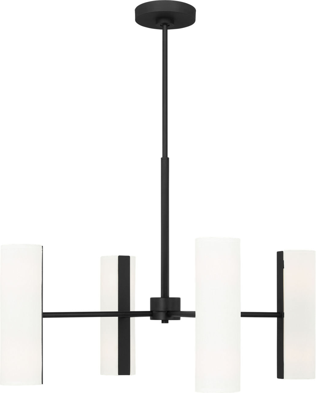 Capalino Large Chandelier Midnight Black