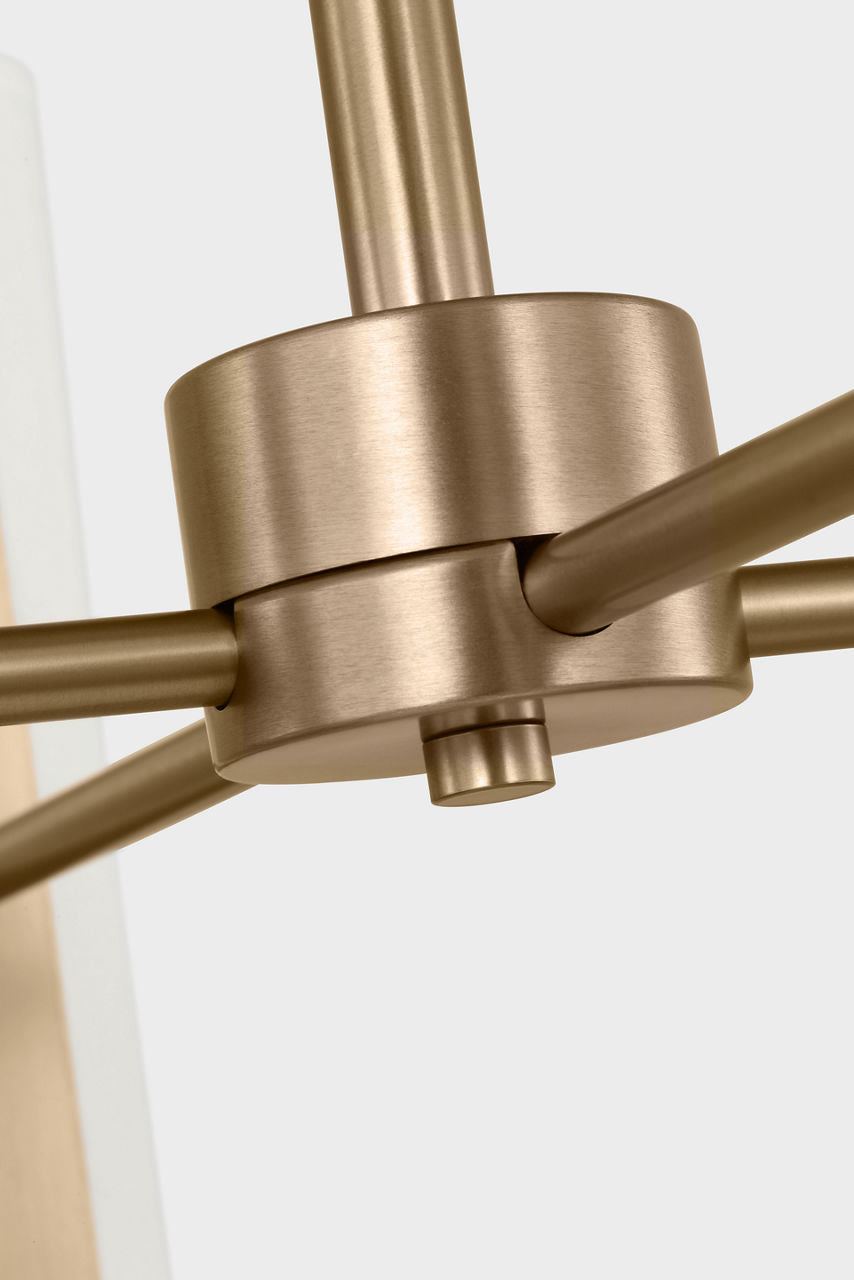 Capalino Medium Chandelier Satin Brass