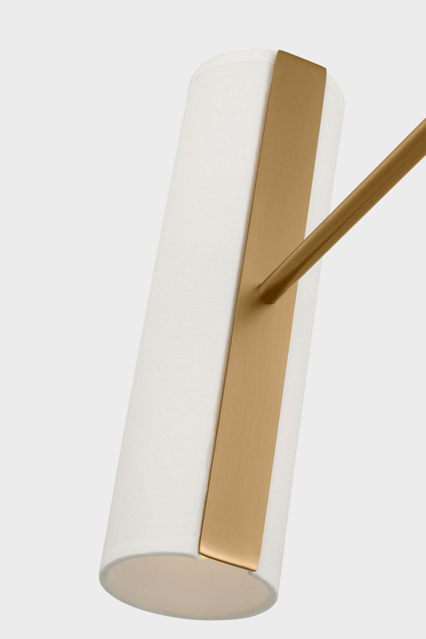 Capalino Large Chandelier Satin Brass