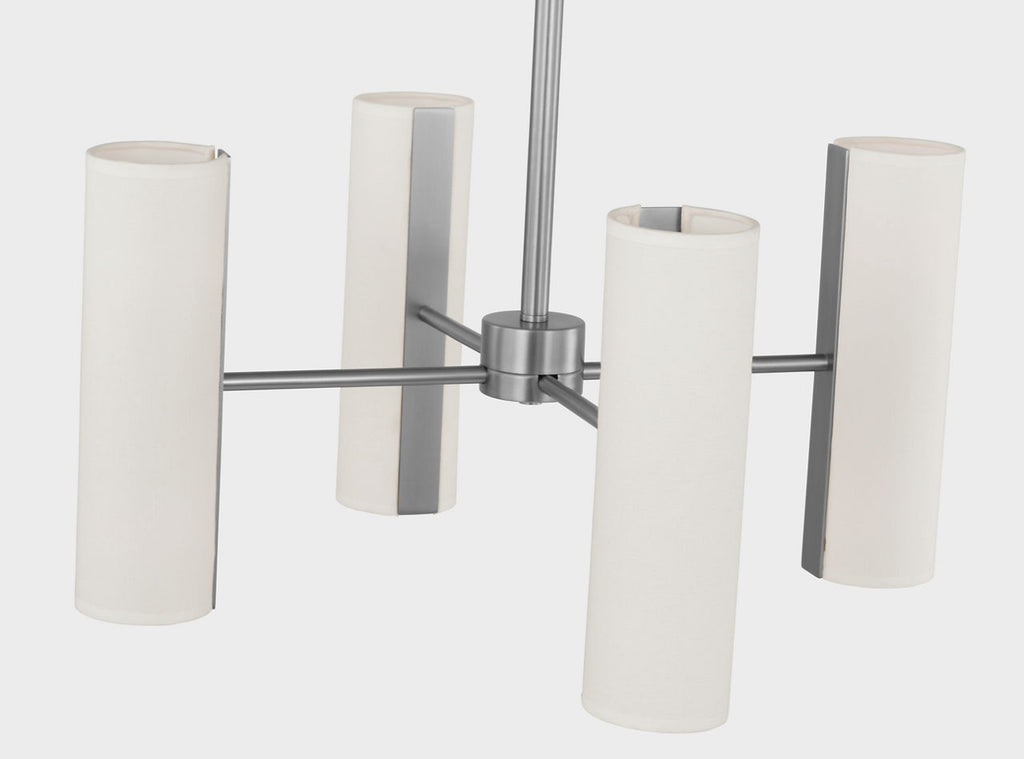 Capalino Medium Chandelier Brushed Steel
