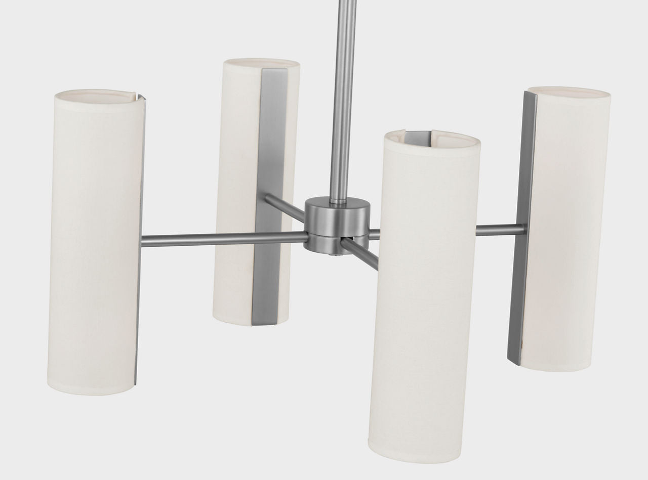 Capalino Medium Chandelier Brushed Steel