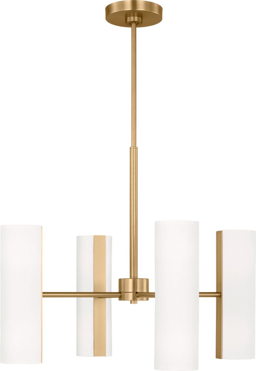 Capalino Medium Chandelier Satin Brass