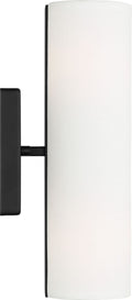 Capalino Medium Double Sconce Midnight Black