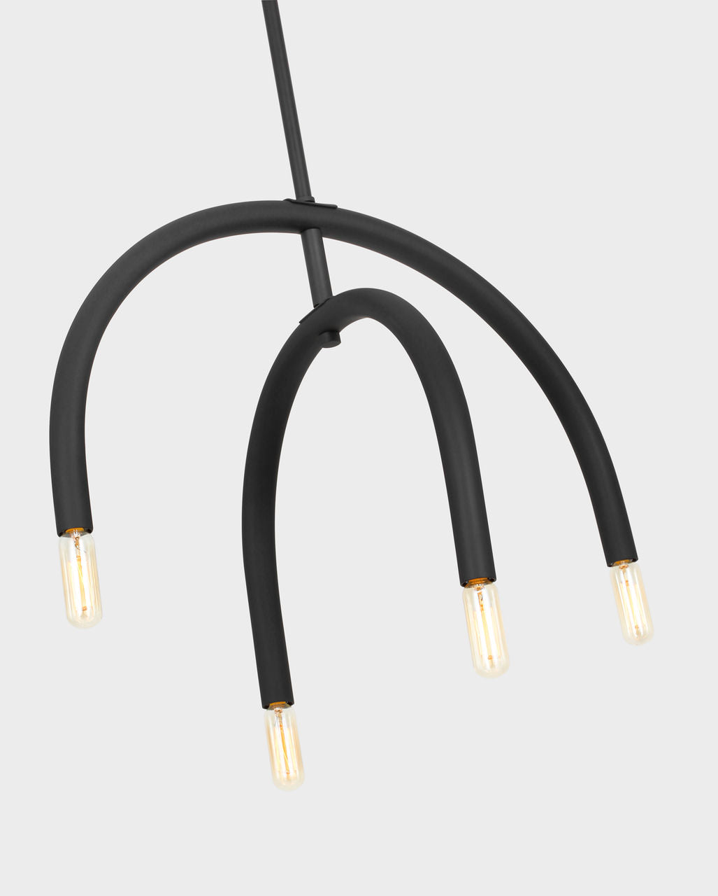 Hadden Medium Chandelier Midnight Black